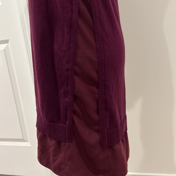 Loft Outlet Mixed Media Sweater Dress - Picture 2 of 6